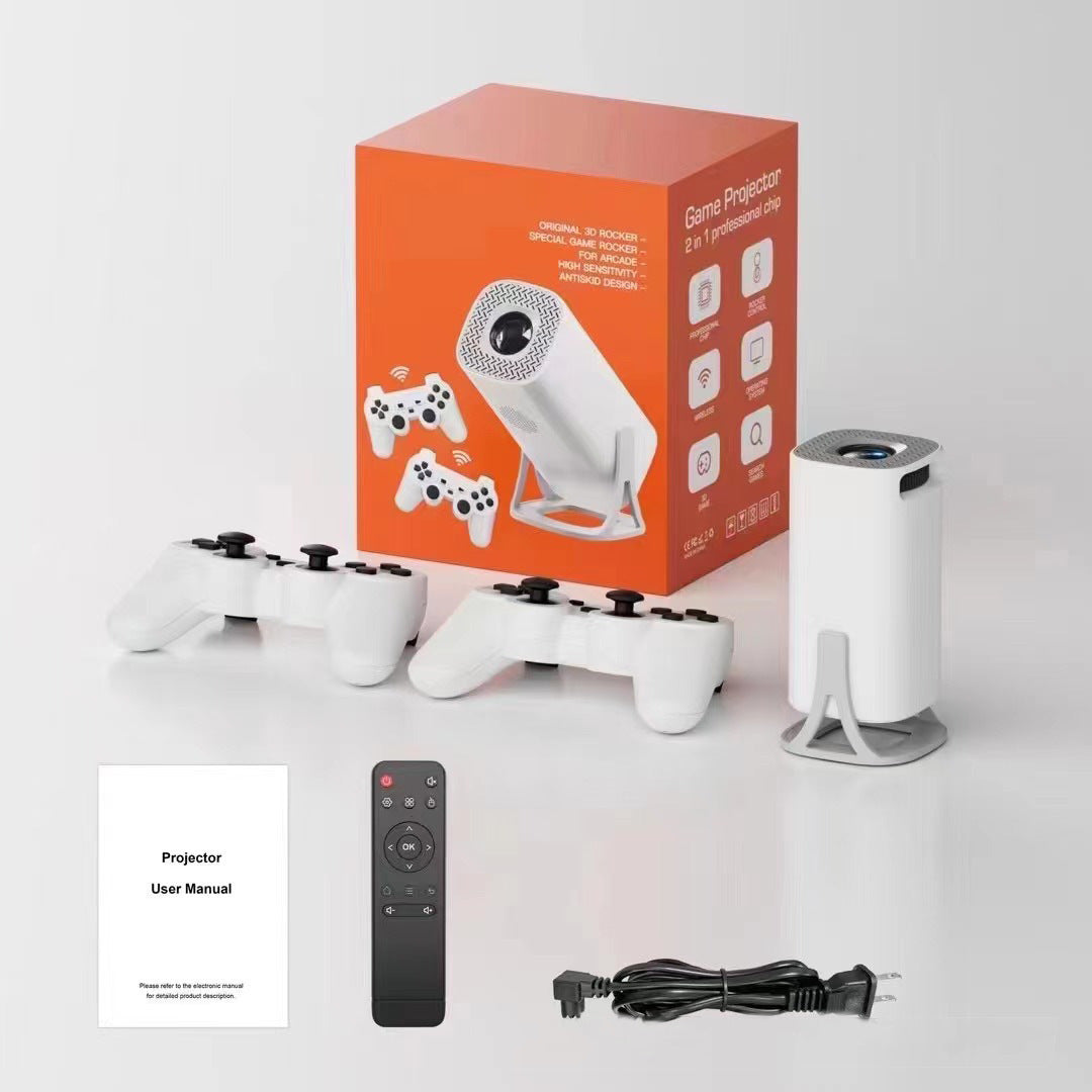 Vidéoprojecteur Portable HD Sans Fil – Haute Performance pour Jeux et Divertissement