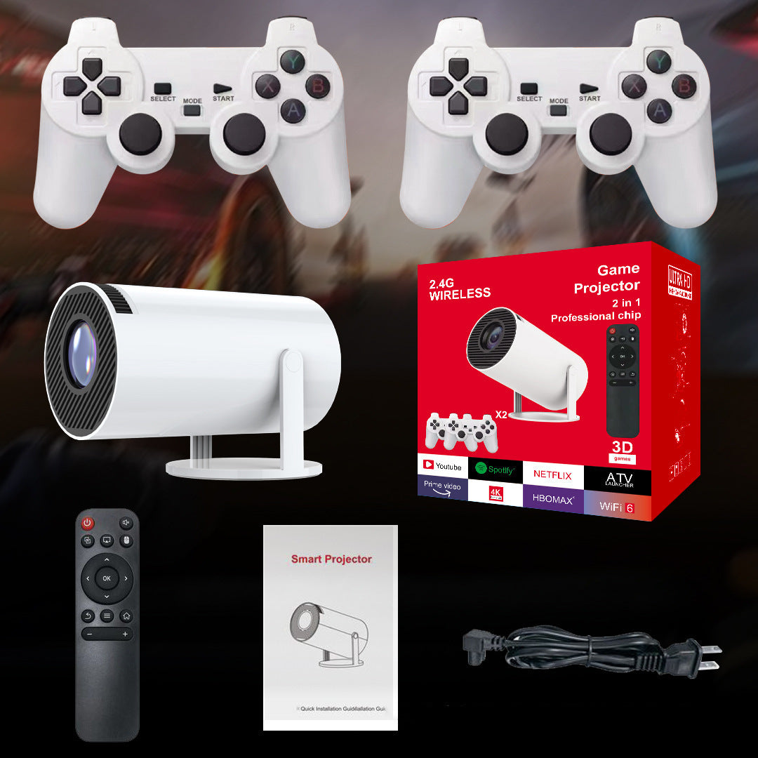 Vidéoprojecteur Portable HD Sans Fil – Haute Performance pour Jeux et Divertissement