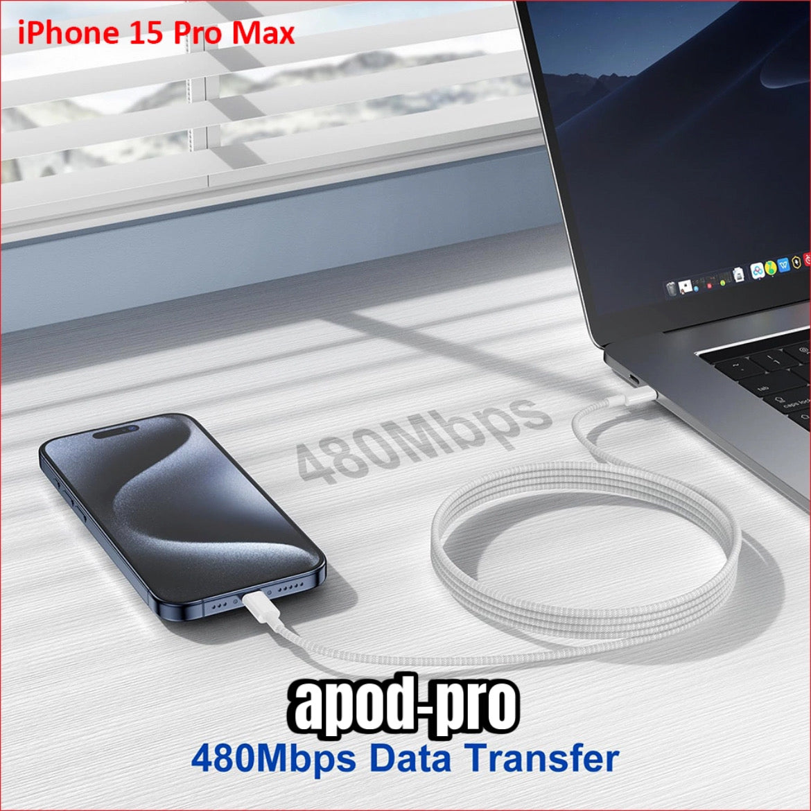 Chargeur iPhone iPad 27 W 11 à 14 Pro Max Charge ultra rapide Sécurité