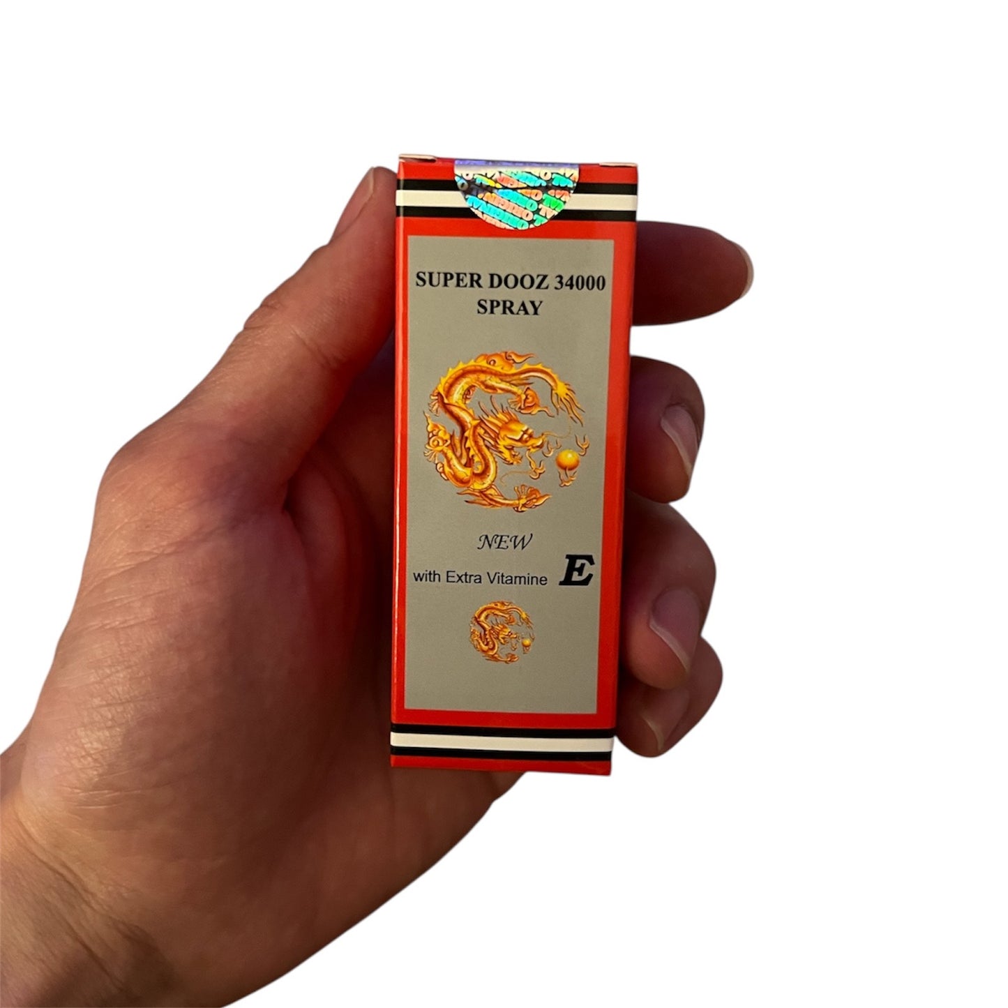 Dragon Super Spray Rouge Pour Homme – Endurance Maximale, Plaisir Prolongé