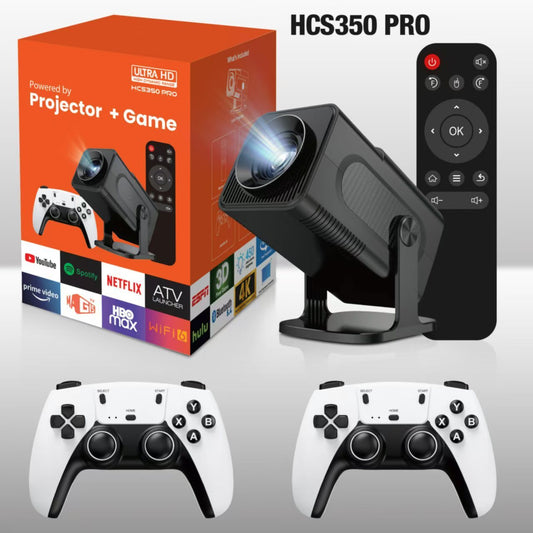 Vidéoprojecteur Portable HD Sans Fil – Haute Performance pour Jeux et Divertissement