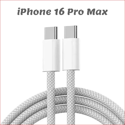 Cable Type C to 100w Pour iPhone 15 et 16 Pro Max
